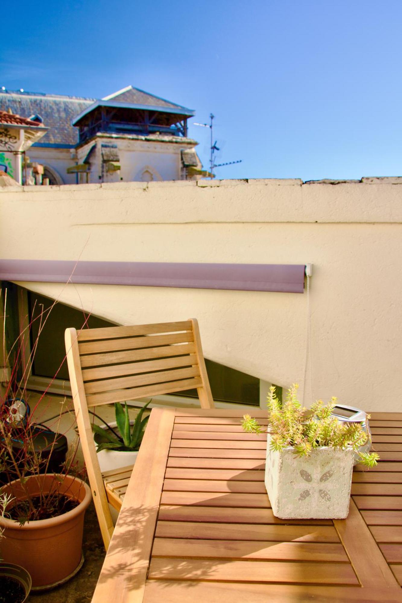 Joli Studio Avec Terrasse-Jardin Sur Les Toits, Coeur Historique Montpellier Bagian luar foto